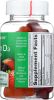 NUTRITION NOW: Vitamin D Adult Gummy Vitamins 2000 Iu, 75 pc