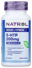 NATROL: 5-HTP 200 mg Time Release, 30 tb