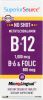 SUPERIOR SOURCE: Methylcobalamin B12, 1000 mcg, B6 and Folic Acid, 60 tb