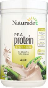 NATURADE: Pea Protein Vegan Shake Vanilla, 15.6 Oz