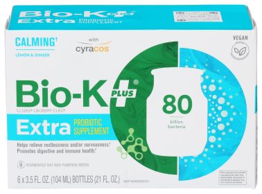 BIO K: Shot Cognition Peach 6Pk, 21 fo