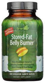 IRWIN NATURALS: Stored Fat Belly Burner, 60 sg