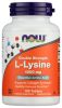 NOW: L-Lysine Double Strength 1000 mg, 100 tb
