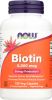 NOW: Biotin 500Mcg, 120 vc
