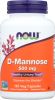 NOW: D-Mannose 500Mg, 120 vc