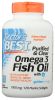 DOCTORS BEST: Purified Clear Omega3 Fish Oil 1000mg, 120 sg
