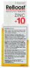 MEDINATURA: Reboost Cold and Flu Tablets Zinc Plus 10 Lemon, 60 tb