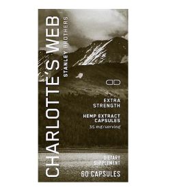CHARLOTTES WEB: Extra Strength Hemp Extract Capsule 35mg, 60 pc