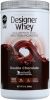 DESIGNER PROTEIN WHEY: Double Chocolate Protein Powder, 2 lb