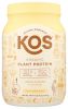 KOS: Vanilla Shake Organic Plant Protein, 39.15 oz