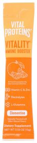 VITAL PROTEINS: Vitality Immune Booster Clementine, 15 gm