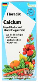 SALUS: Calcium Liquid Herbal and Mineral Supplement, 8.5 fo