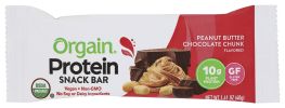 ORGAIN: Bar Protein Peanut Butter Chocolate, 1.4 oz