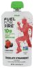 FUEL FOR FIRE: Chocolate Strawberry Plant Protein Fruit Smoothie, 4.5 oz