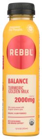 REBBL INC: Elixir Turmeric Golden Milk Organic, 12 fl oz