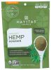 NAVITAS: Organic Raw Hemp Protein Powder, 12 oz