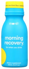 MORE LABS: Shot Morning Recovery Lemon, 3.4 fo