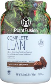 PLANTFUSION: Powder Lean Chocolate, 29.6 oz