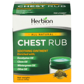 HERBION NATURALS: Chest Rub, 3.53 oz