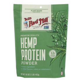Bob's Red Mill - Hemp Protein Powder - 16 Oz - Case Of 4