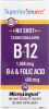 SUPERIOR SOURCE: B12 1000mg B6 and Folic Acid 400mcg, 100 tb