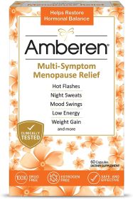 AMBEREN: Multi Symptom Menopause Relief, 60 cp