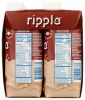 RIPPLE: Plant Protein RTD 4Pk Chocolate, 44 fo