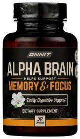 ONNIT: Alpha Brain Cp, 90 cp