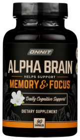 ONNIT: Alpha Brain Pkt Ccnt Lime, 3.9 oz