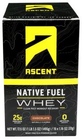 ASCENT: Whey Prtn Chc Pb 15Pk, 6 oz