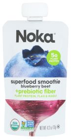 NOKA: Blueberry Beet Superfood Smoothie Prebiotic Fiber, 4.22 oz