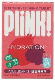 PLINK: Hydration Electrolyte Tablet Pomegranate Berry 12Ct, 1 bx