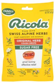 RICOLA: Max Throat Care Honey Lemon, 34 pc