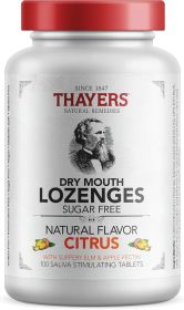 THAYER: Elm Lozenges Sugar Free Cherry, 100 tb