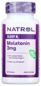 NATROL: Melatonin Fast Dissolve Strawberry Tablets 3mg, 90 tb