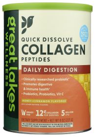 GREAT LAKES WELLNESS: Collagen Daily Marine, 8 oz