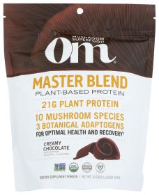 KOS: Organic Plant Protein Chocolate Powder, 13.75 oz