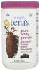TERA'S WHEY: Grass Fed Organic Whey Protein Bourbon Vanilla, 12 oz