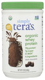 SIMPLY TERAS: Pure Whey Protein Bourbon Vanilla, 12 oz
