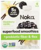 NOKA: Strawberry Pineapple Superfood Smoothie Prebiotic Fiber, 4.22 oz