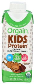 ORGAIN:  Healthy Kids Organic Nutritional Shake Vanilla, 8.25 oz