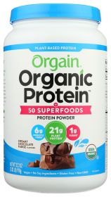 ORGAIN: Organic Protein & Superfoods Vanilla Bean Powder, 2.02 lb