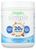 ORGAIN: Protein Simple Pwdr Vnla, 1.25 lb