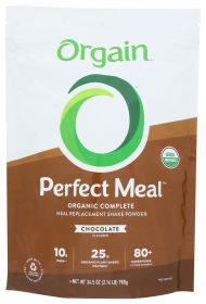 ORGAIN: Perfect Meal Powder Vanilla, 34.5 oz