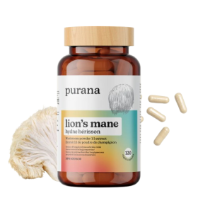 PURANA: Lions Mane 8 1 Capsules, 60 vc