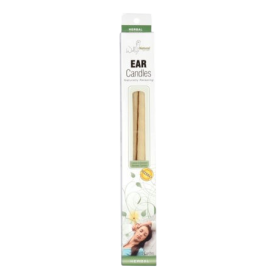 WALLY: Ear Candles Soy Herbal, 4 pc