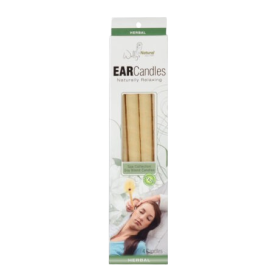 WALLY: Natural Ear Candles Soy Unscented, 2 pc