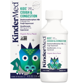 KINDERMED: Kids Nighttime Cold and Cough, 4 fo
