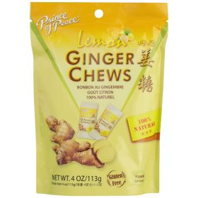 PRINCE OF PEACE: Ginger Chews With Mandarin Orange, 4 oz