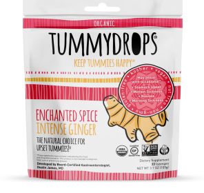 TUMMYDROPS: Organic Sweet Ginger Pear, 18 pc